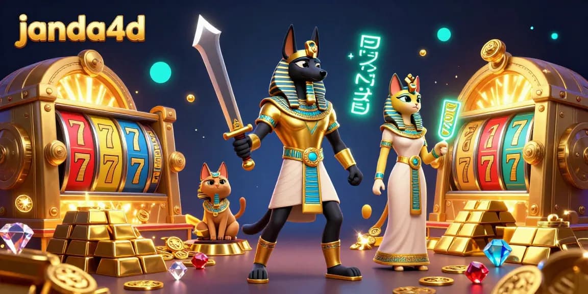 Janda4d menghadirkan petualangan seru dalam kasino virtual dengan Anubis dan Bastet, dipenuhi elemen perjudian.