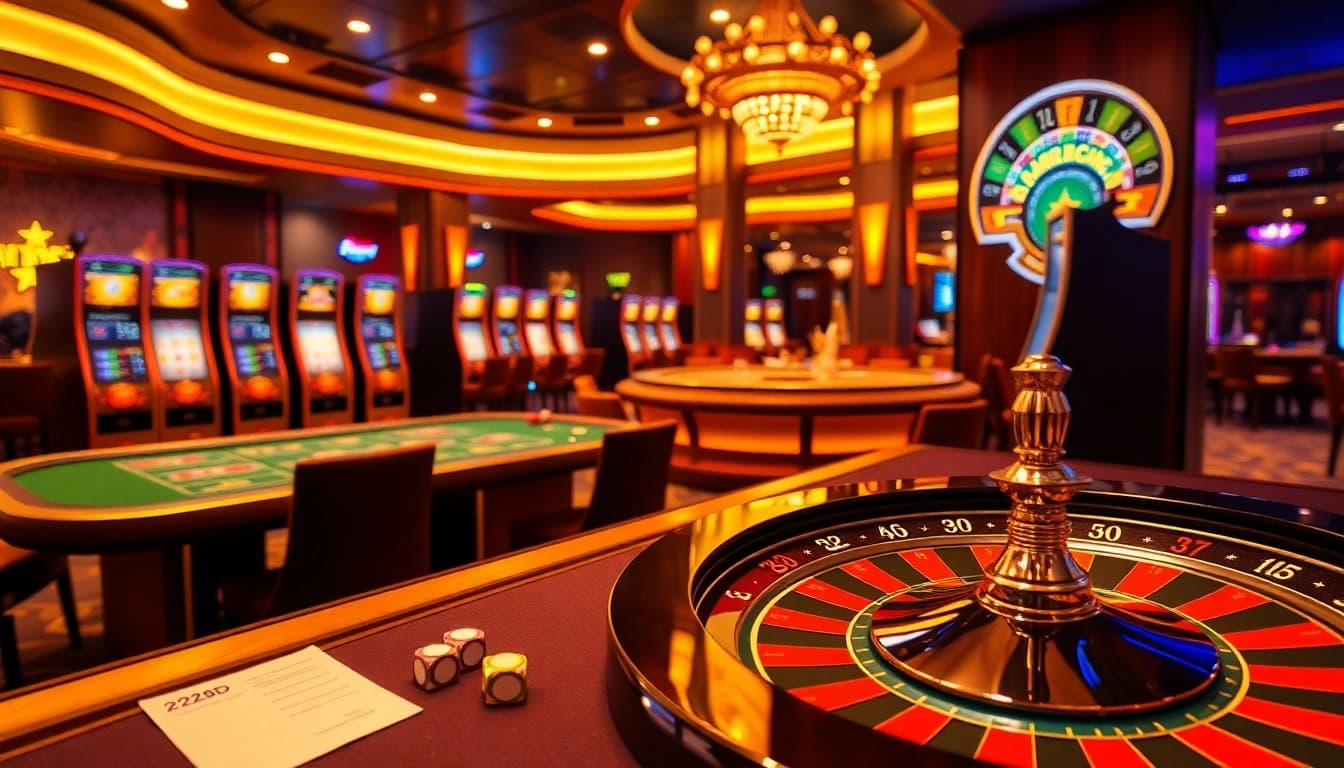 Experience the excitement of the 222bd club with vibrant casino games and betting action.