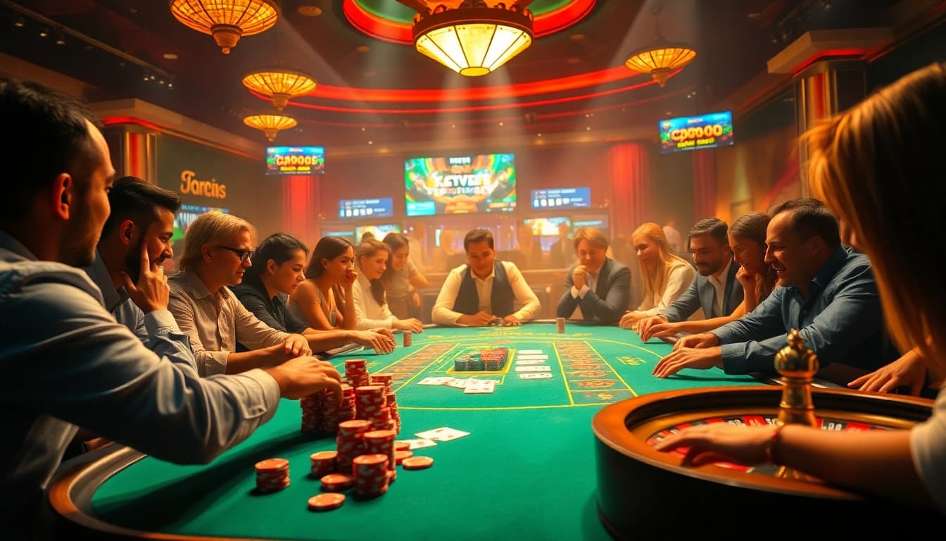 Experience thrilling poker action at https://tg88com.host/ featuring luxurious casino elements and vibrant gameplay.