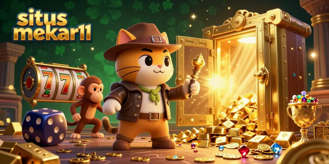 Experience thrilling wins at situs mekar11 with vibrant 3D casino action and dynamic jackpot symbols.