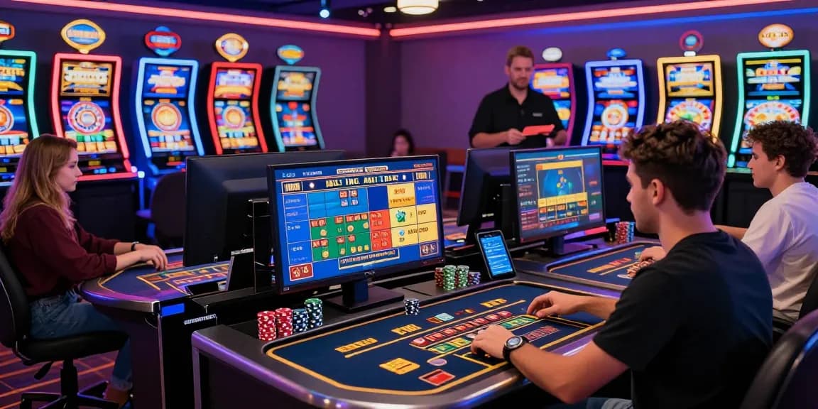 Experience the best credit card casinos with dynamic gaming action and vibrant atmosphere.