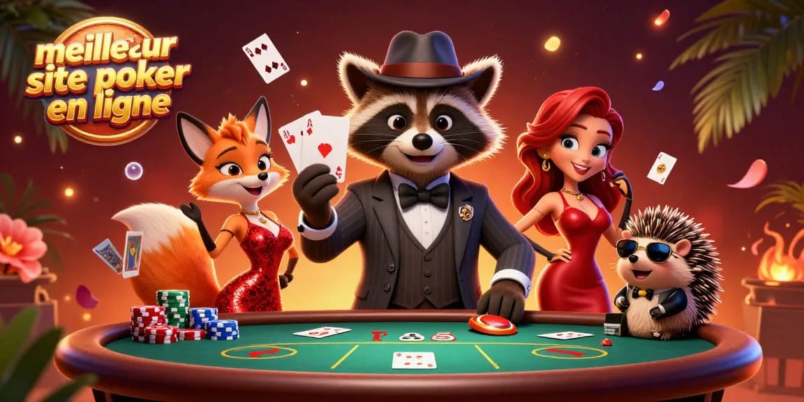 Découvrez les actions gagnantes sur le meilleur site de poker en ligne avec des personnages captivants et des décors riches.