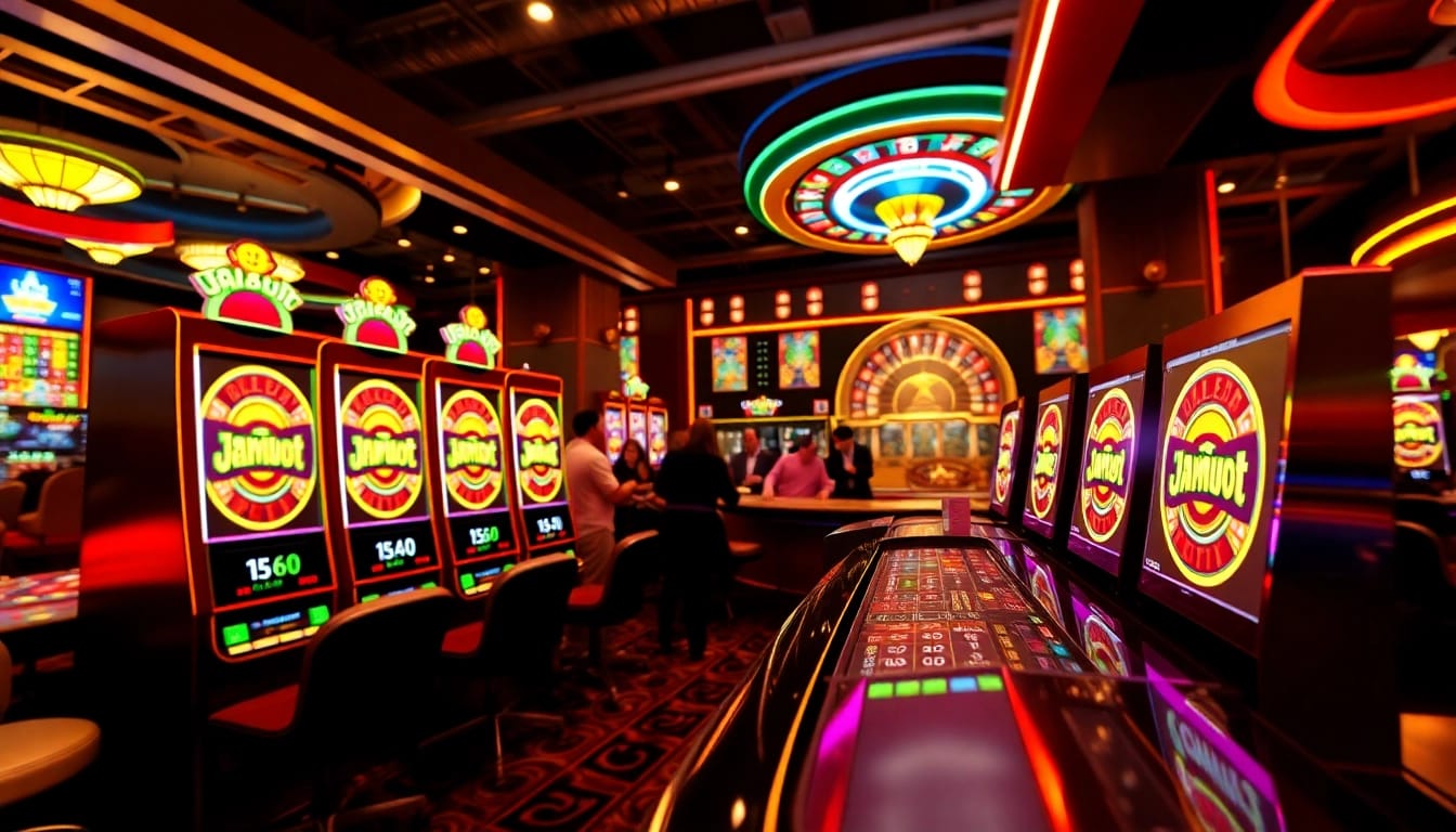 Play thrilling slot games at JAmUSlOt alternatif with vibrant casino visuals and exciting betting experiences.