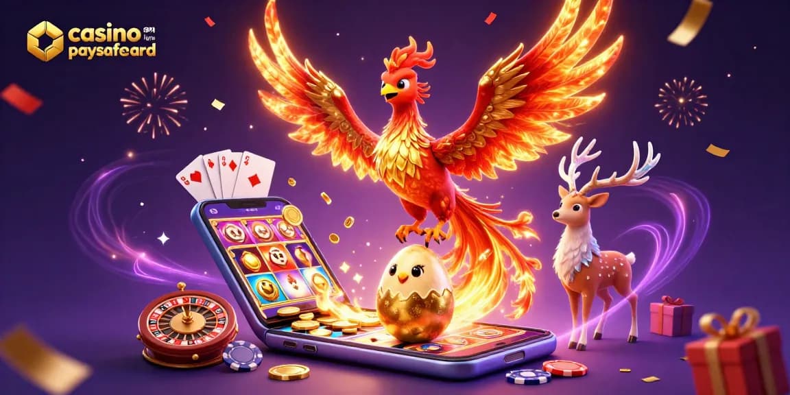 Découvrez un casino en ligne paysafecard avec des personnages mystiques et des éléments de jeu colorés.