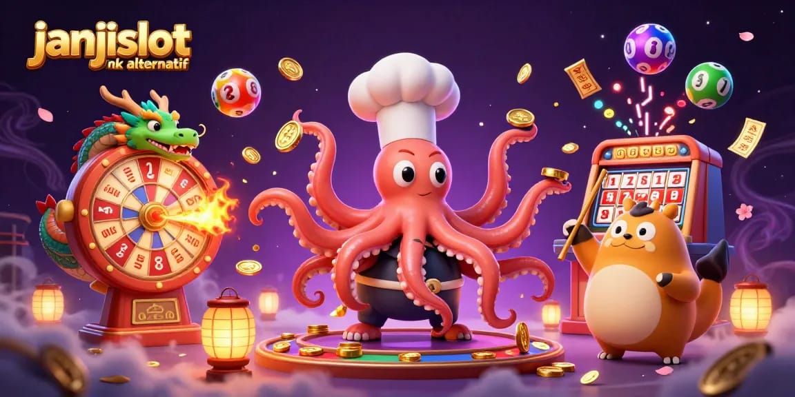 Engage with exciting gameplay at janjislot link alternatif surrounded by rich, colorful casino elements!