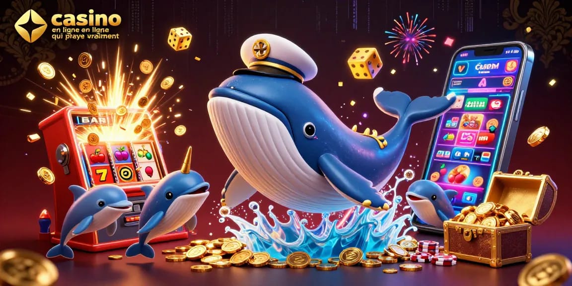 Casino en ligne qui paye réellement, plongez dans un océan de richesses avec des symboles de jeux d'argent vibrants.