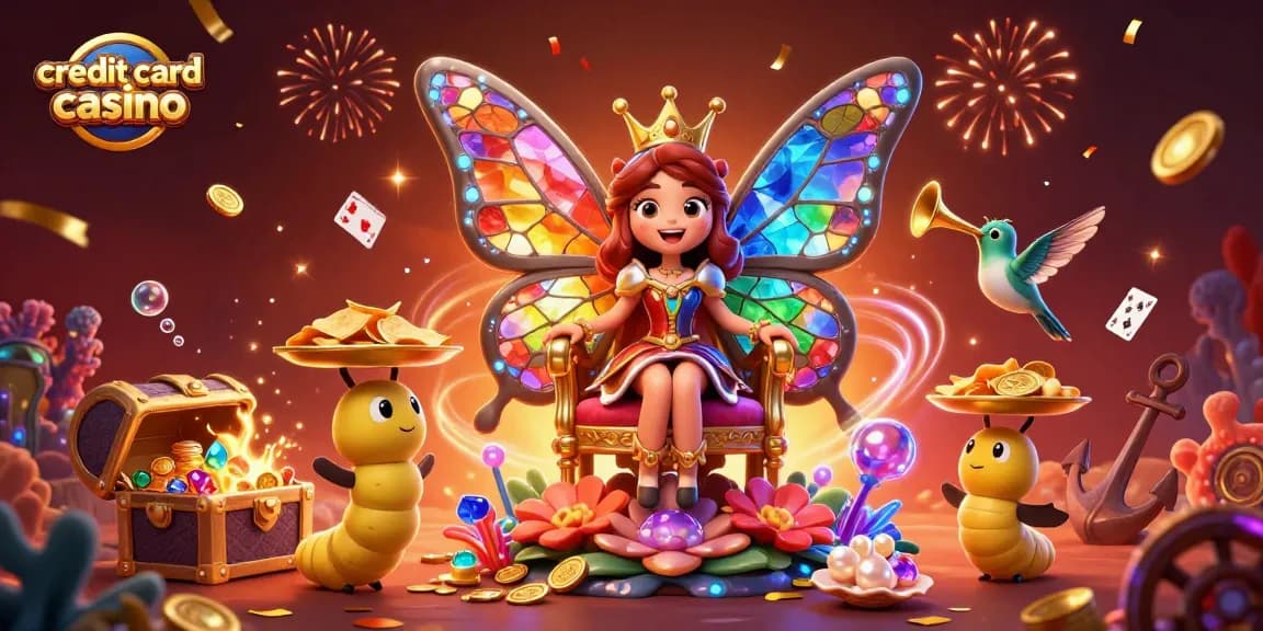 Experience the excitement of a credit card casino with vibrant characters and action-packed elements in a stunning 3D scene.
