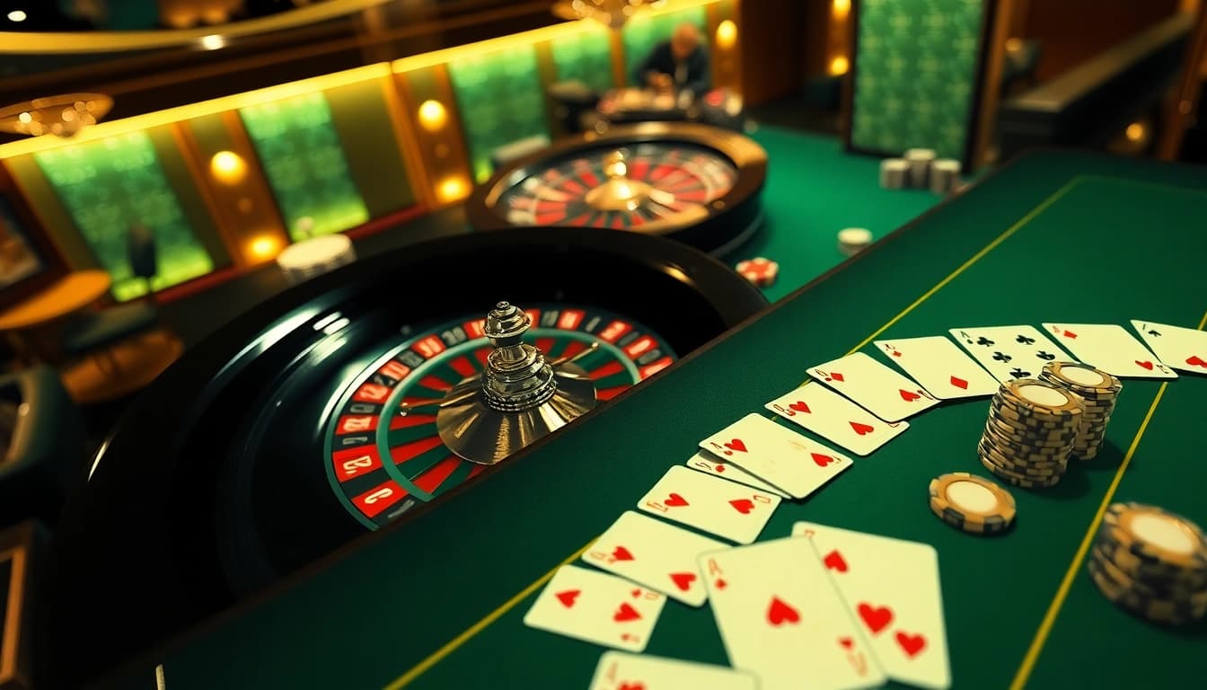 Engage in thrilling gameplay with 68 game bài at a vibrant digital casino table.