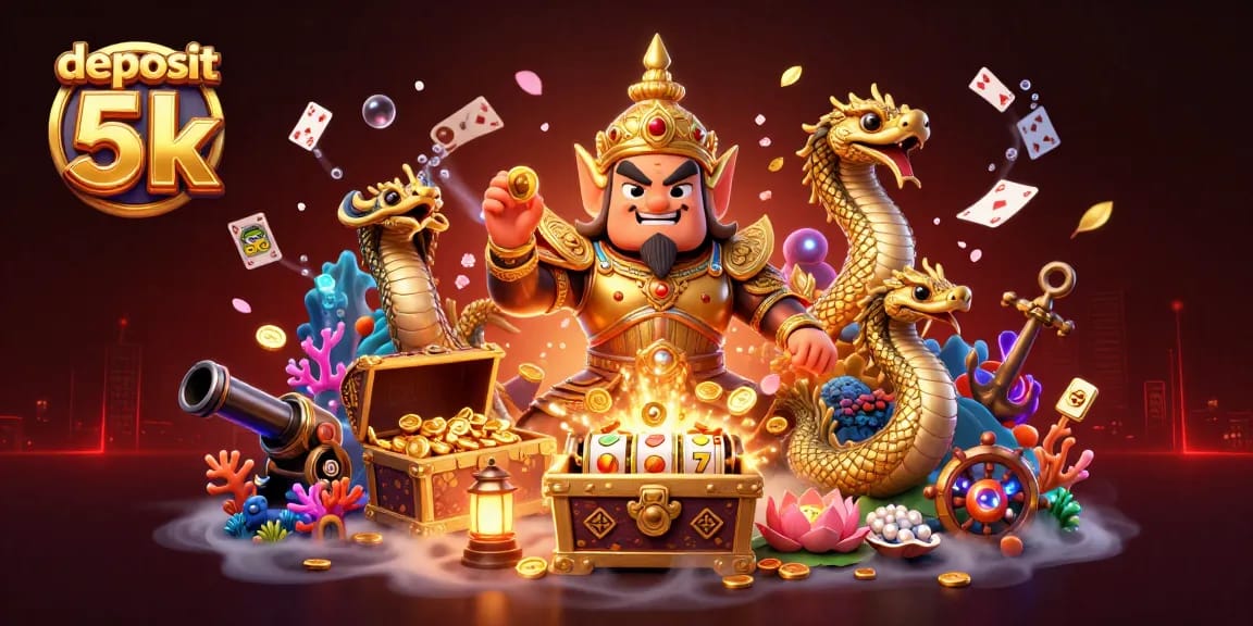 Engage in thrilling online gaming with deposit 5k at an exciting Asian casino featuring vibrant visuals.