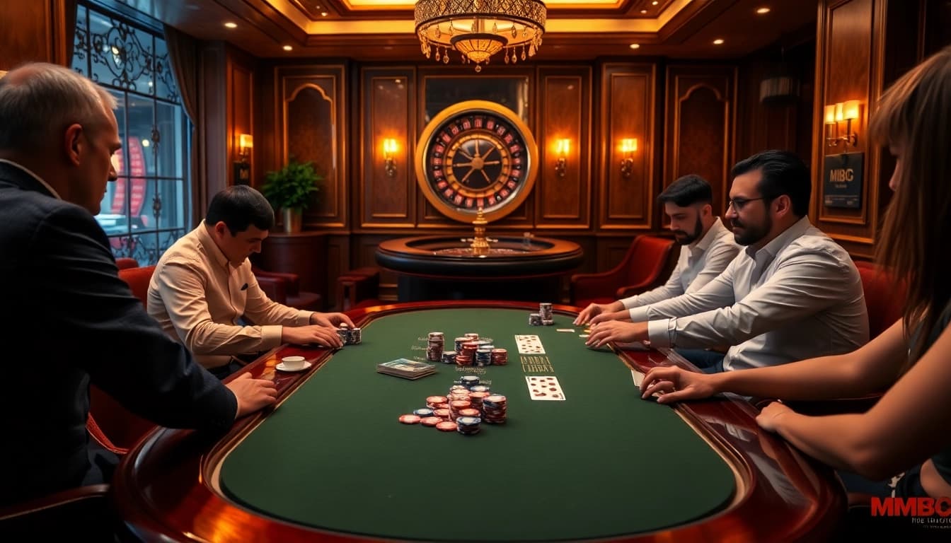 Experience high-stakes poker at https://mm88.br.com/ with vibrant chips and elegant tables.