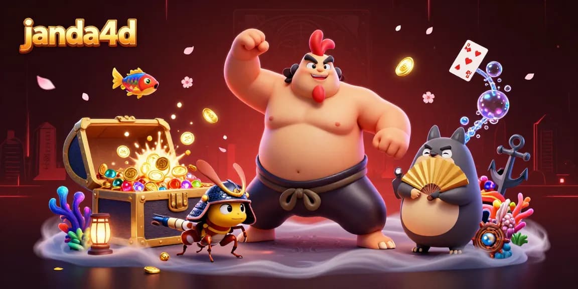 Janda4D menghadirkan kegembiraan permainan slot dengan karakter menarik dalam ilustrasi 3D yang memukau.