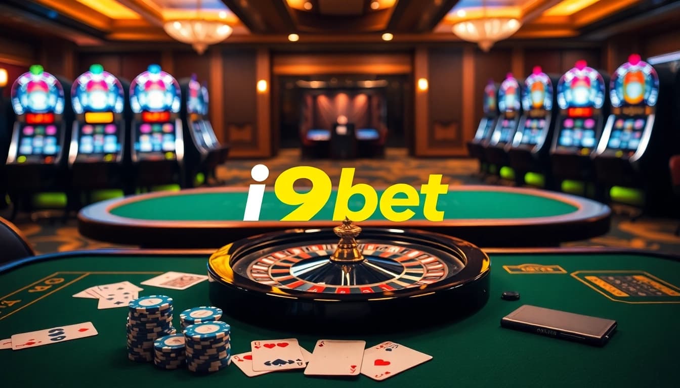 Experience thrilling bets at i9bet with a vibrant casino atmosphere.