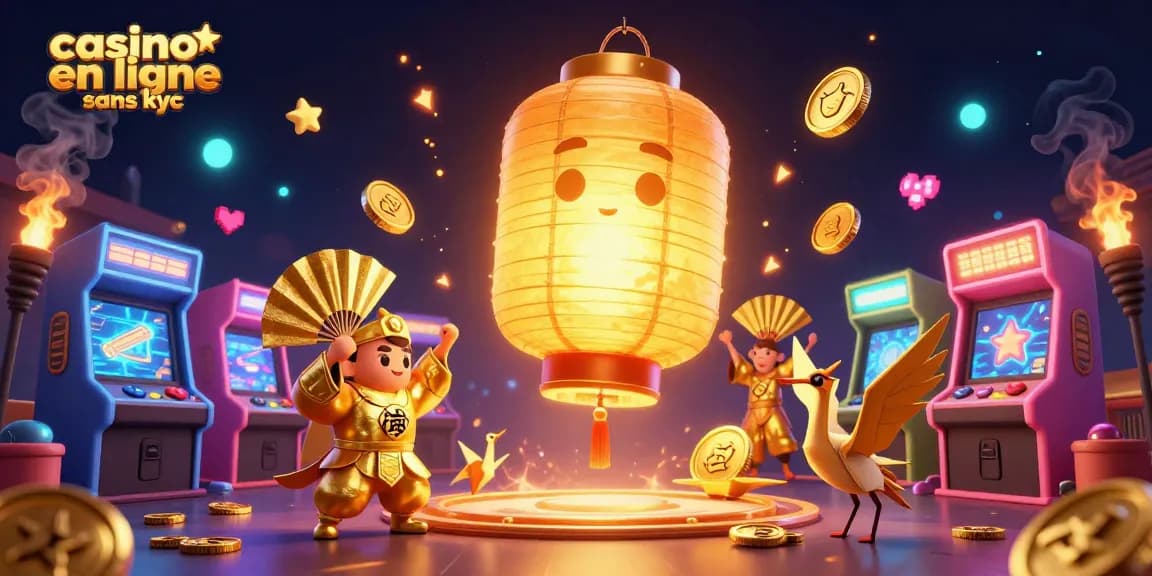 Profitez du jeu sur un casino en ligne sans KYC, comptant des éléments de jeu et des symboles porte-bonheur.