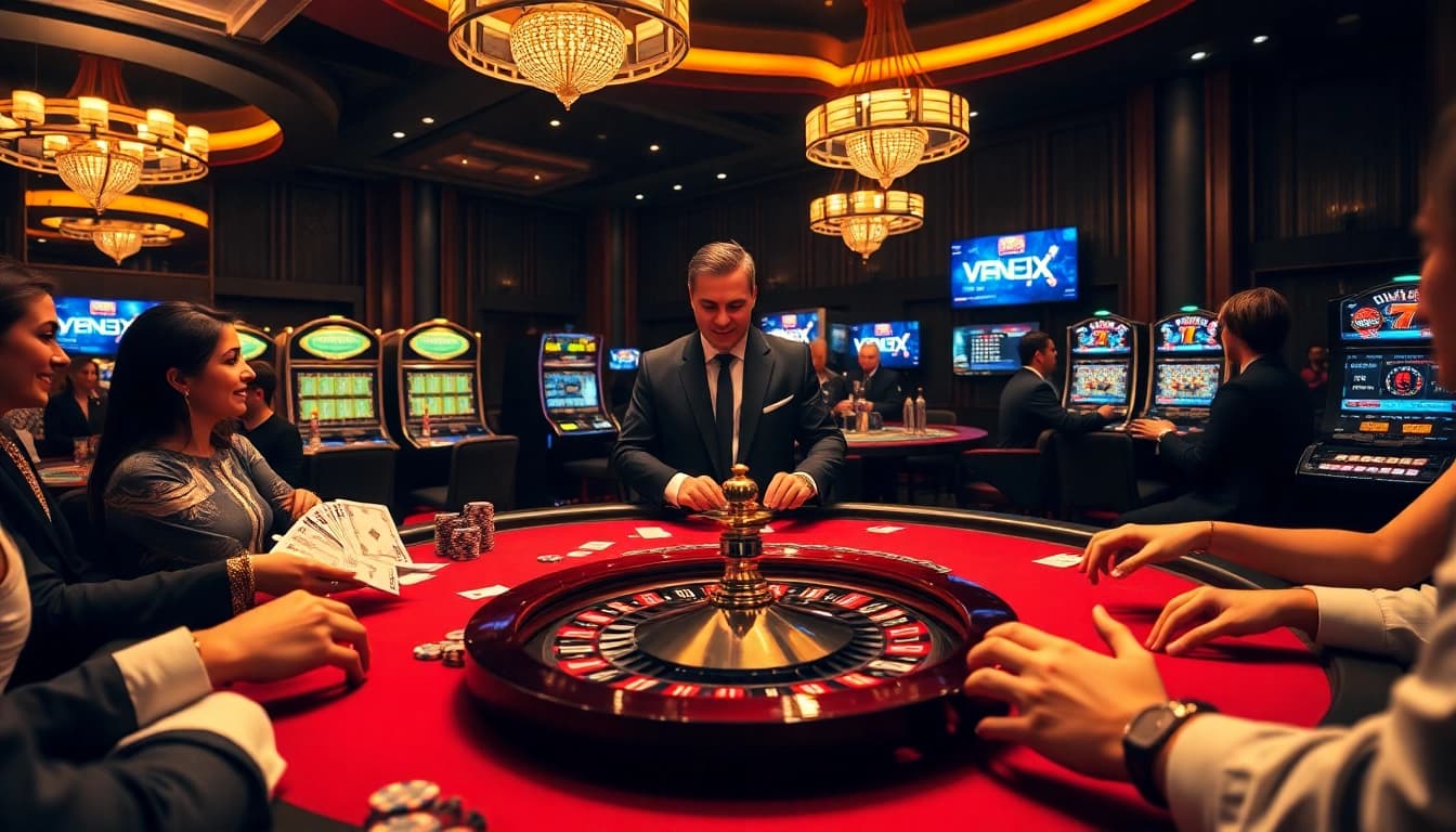 Experience high-stakes gambling at https://vmax1.co/ with luxurious tables and thrilling excitement.