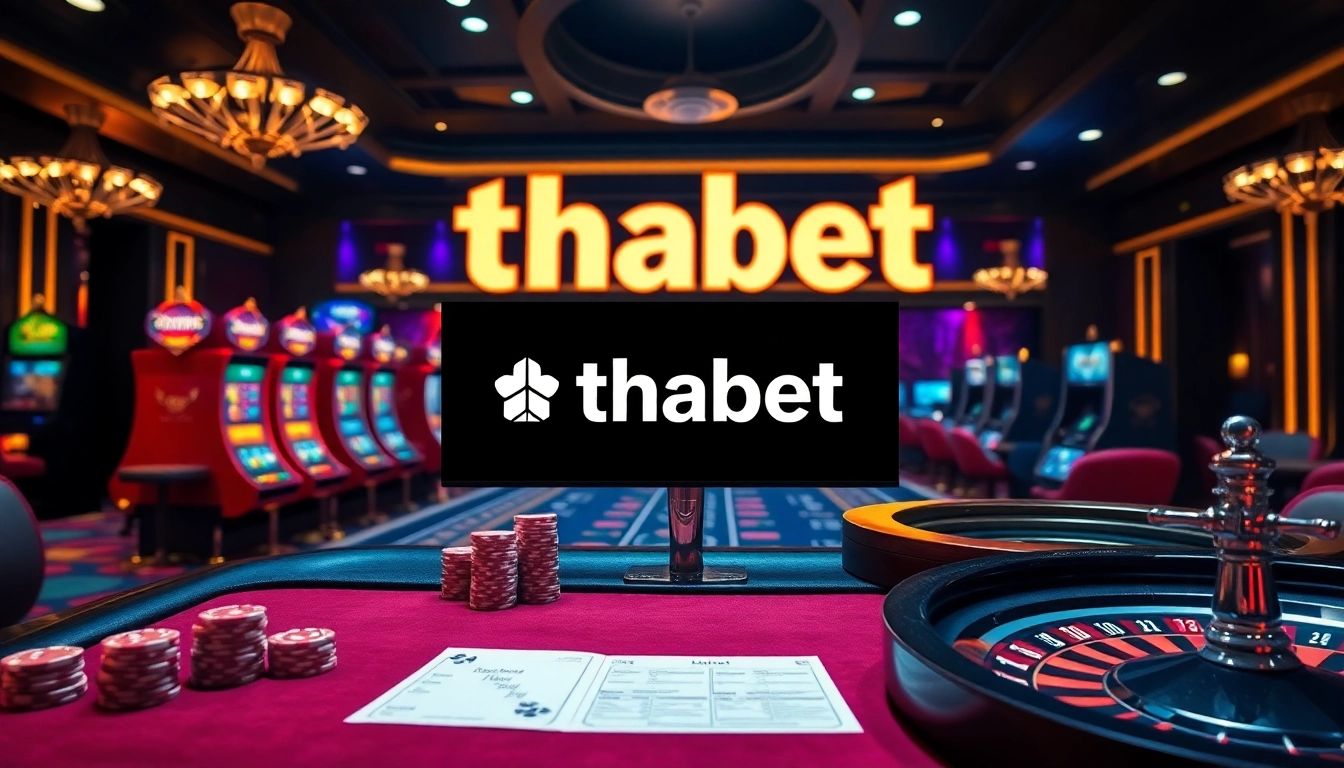 Experience high-stakes thrills at THABET link with engaging casino tables and vibrant slot machines.