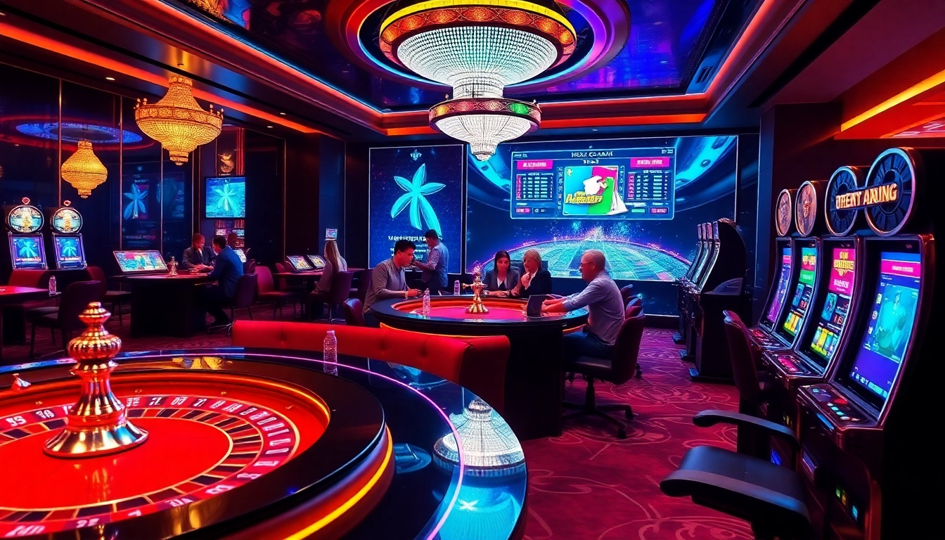 Experience excitement at https://jun88pl.com/ with engaging online casino visuals featuring vibrant gaming elements.