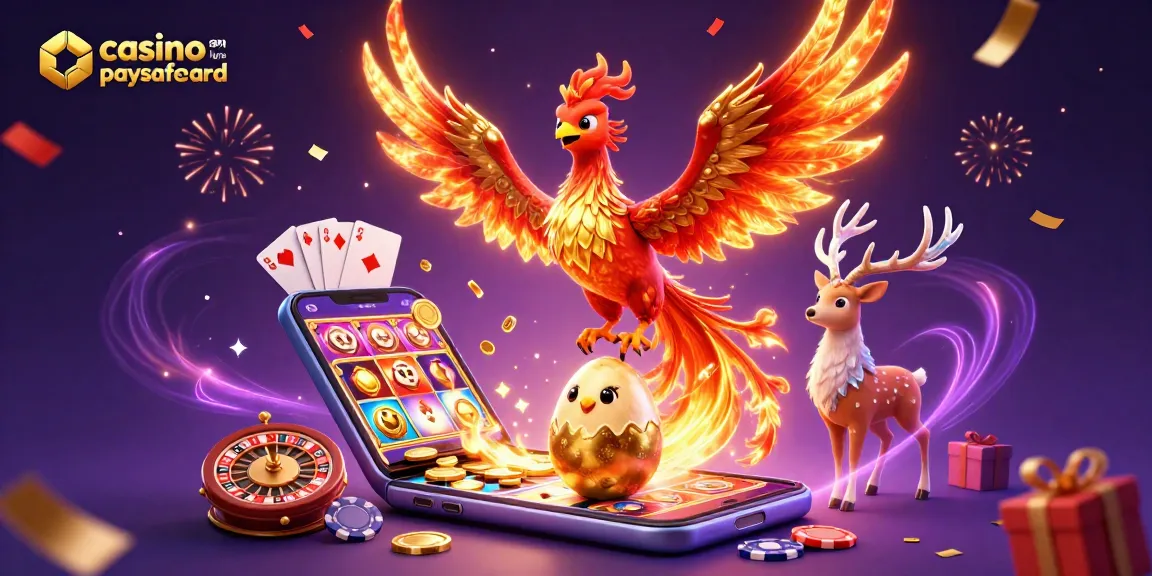 Découvrez un casino en ligne paysafecard avec des personnages mystiques et des éléments de jeu colorés.
