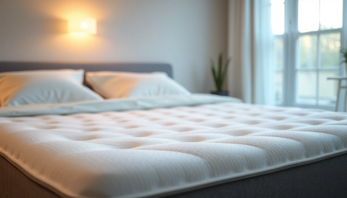 Experience the comfort of Sealy mattress memory foam in a serene bedroom setting with inviting light.