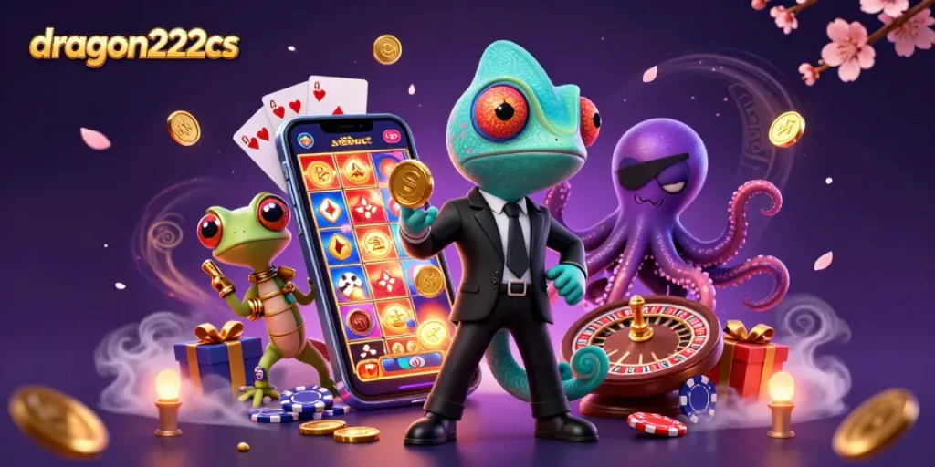 Experience thrilling wins with dragon222cs and vibrant casino elements in stunning 3D.