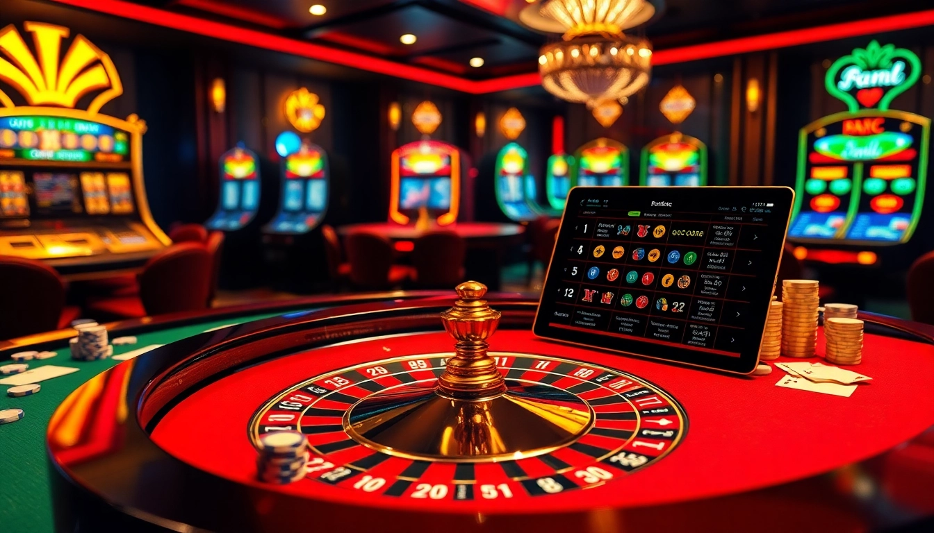 Engage with the Tool xổ số siêu tốc while placing bets at an elegant casino roulette table.