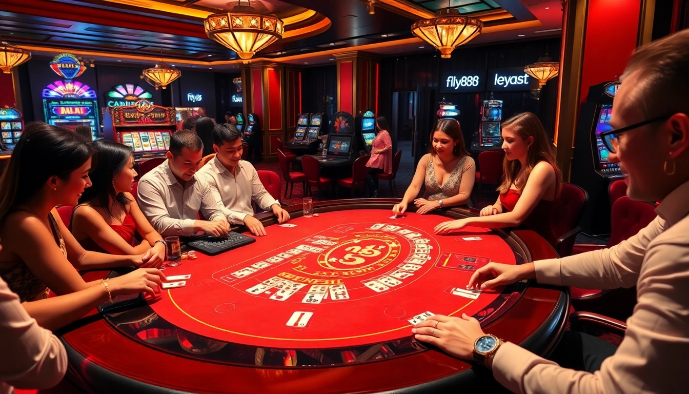 Experience thrilling action at fly88.legal with players enjoying vibrant casino games and online betting.