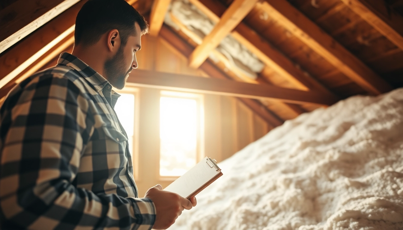 Assessing spray foam removal for mortgage in a home attic inspection for insulation quality.