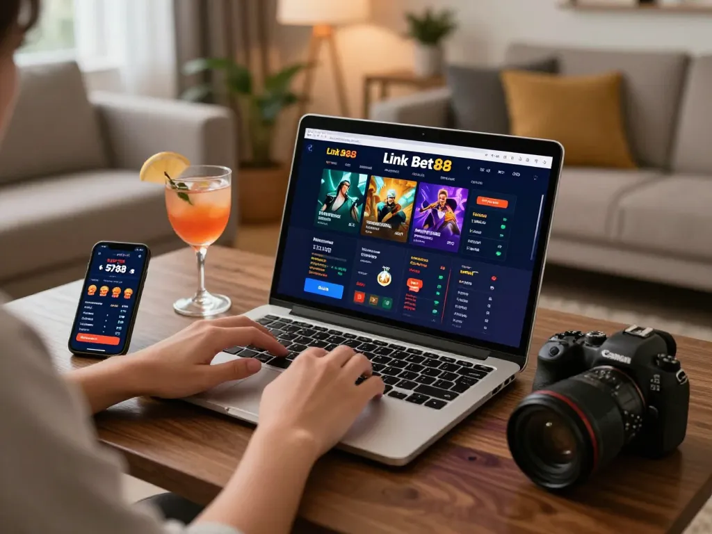 Engage with Link Bet88 for seamless online betting from your cozy living room setup.