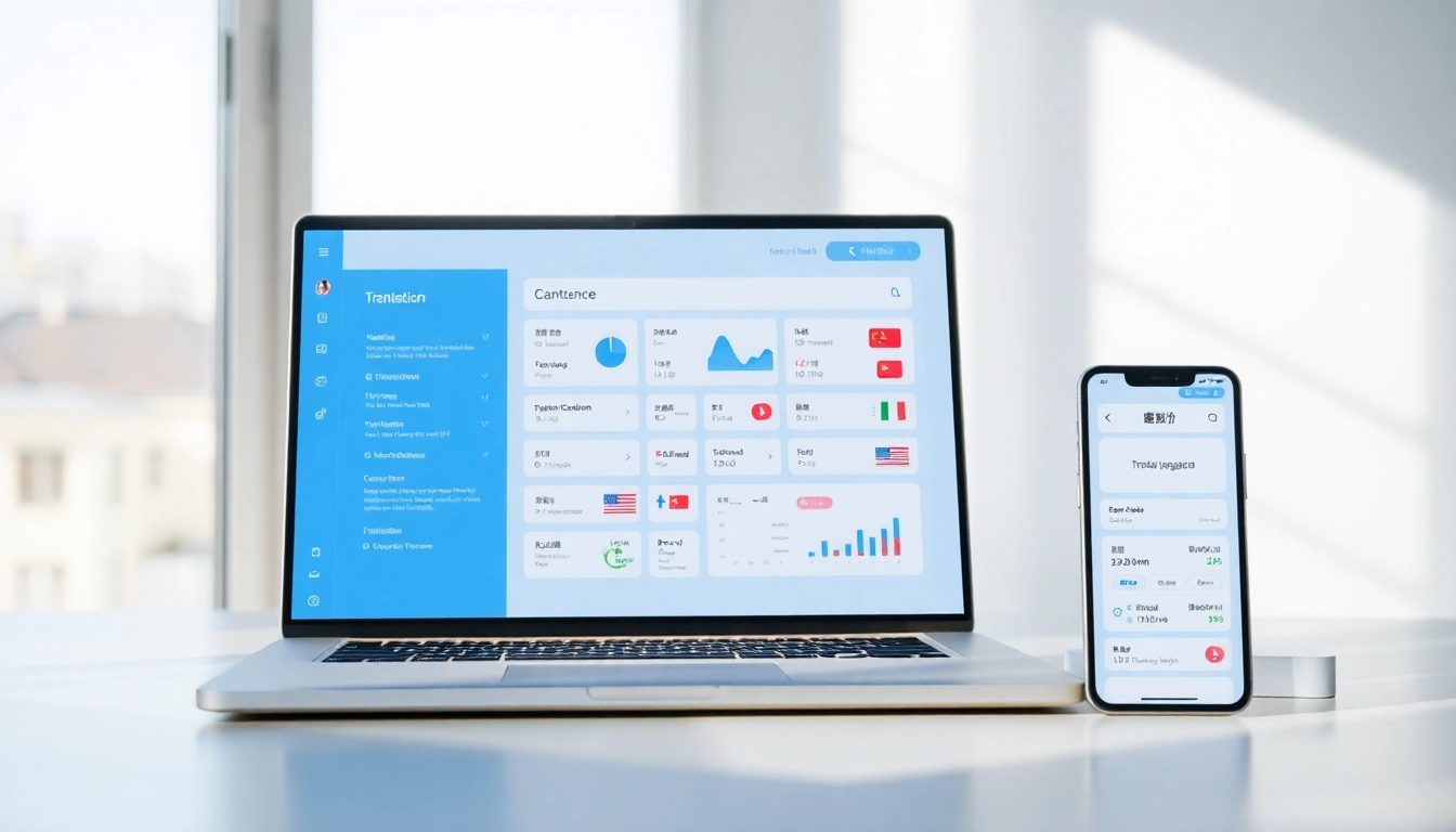 Explore the advanced features of 有道翻译 in a modern digital workspace.