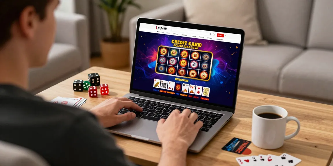UK player enjoying online gaming at https://euf.co.uk with credit card casino elements