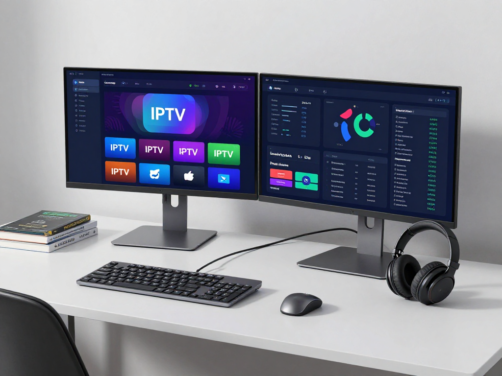 IPTV reseller platform dashboard for software development insights on digital streaming technology.