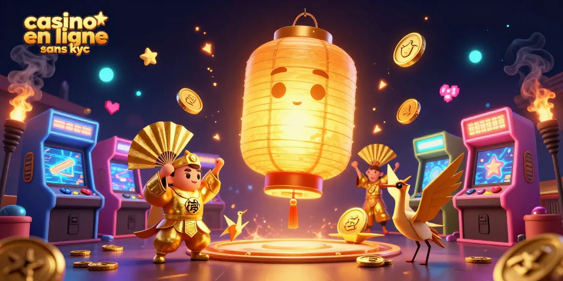 Profitez du jeu sur un casino en ligne sans KYC, comptant des éléments de jeu et des symboles porte-bonheur.