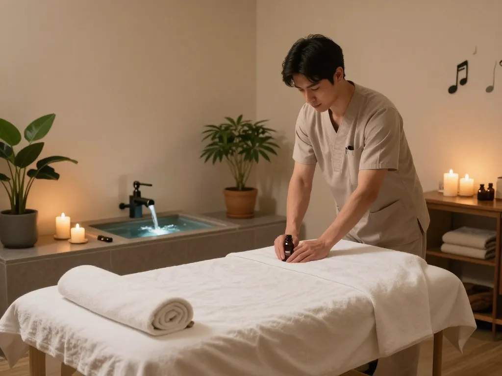 편안한 분위기와 숙련된 치료사와 함께 포항스웨디시 마사지 치료에서 이완을 경험하세요.