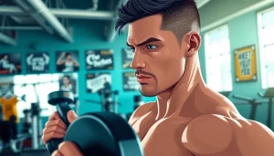 Strength training session highlighting muscle endurance with 888new methods to enhance workouts.