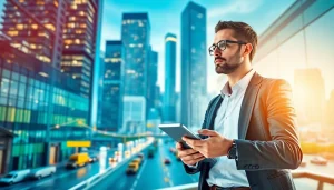 Innovative Real Estate & Logistics professional analyzing urban market trends.