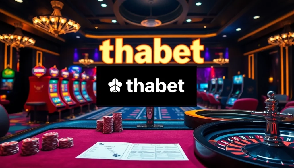 Experience high-stakes thrills at THABET link with engaging casino tables and vibrant slot machines.