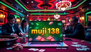 Slot players enjoying an engaging experience on the muji138 online casino interface.