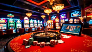 Engaged players enjoying games at rr88.com casino, featuring poker and roulette action.