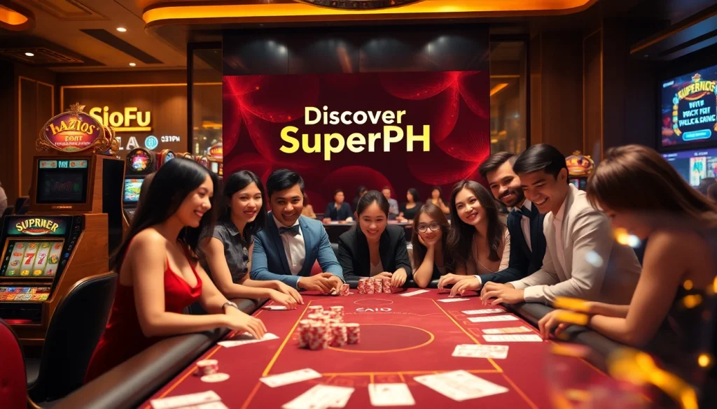 Experience the thrill of betting and winning with Discover SuperPH, a leading online casino platform.