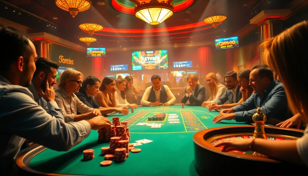 Experience thrilling poker action at https://tg88com.host/ featuring luxurious casino elements and vibrant gameplay.