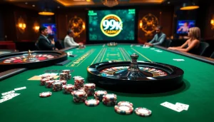 Engaging players enjoying a vibrant game at 99OK online casino.