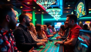 Jogadores se divertindo na plataforma bet da sorte, explorando jogos e apostas online.