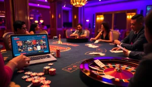 Experience thrilling gameplay at khela88 casino with engaging poker and roulette action.