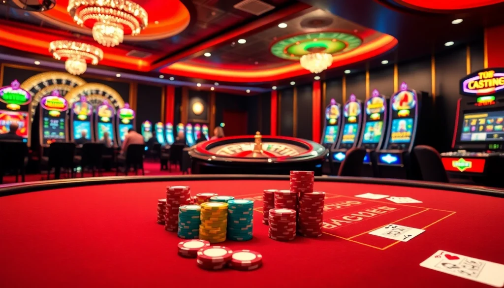 Experience thrilling gaming activities at https://mm88.london/ with a luxurious poker table setting.