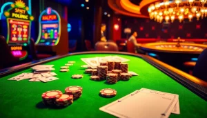 High-stakes poker scene at gg88.com with vibrant chips, cards, and casino ambiance.