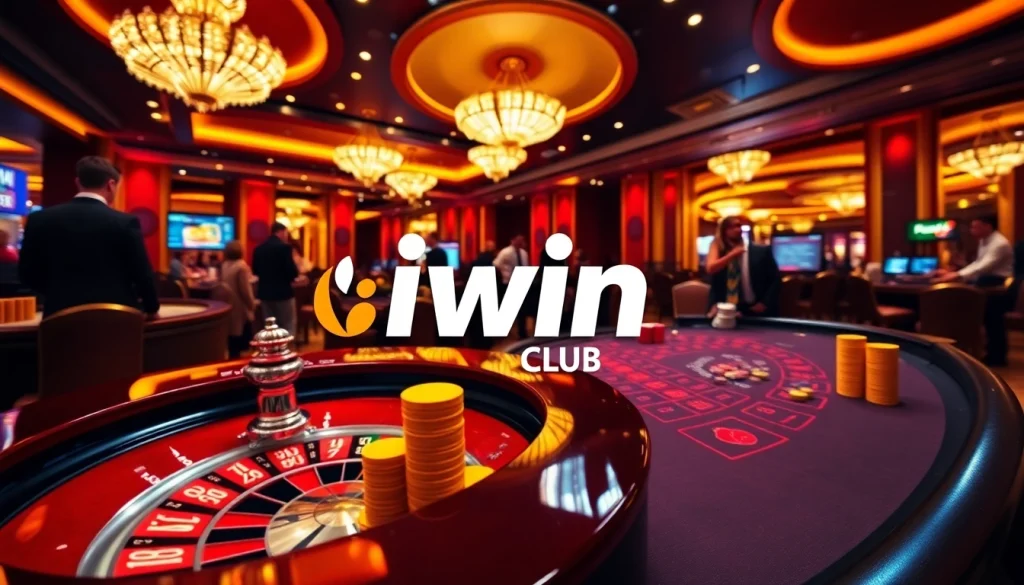 Iwin club offers thrilling gambling experiences at luxurious casino tables.