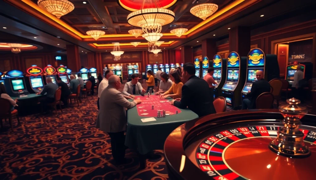 Experience the excitement of nohu90 com with players enjoying engaging casino games like roulette and blackjack.