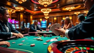 Experience thrilling gameplay at u8888 with vibrant poker table action and dazzling casino atmosphere.