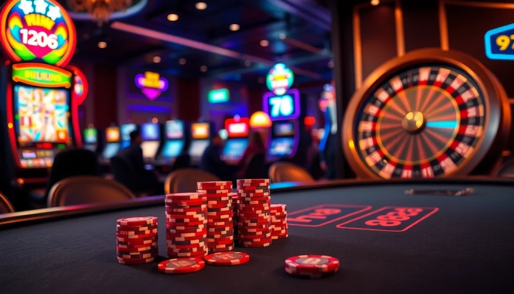 Engage with the thrilling atmosphere of RR 88 at a high-end poker table.