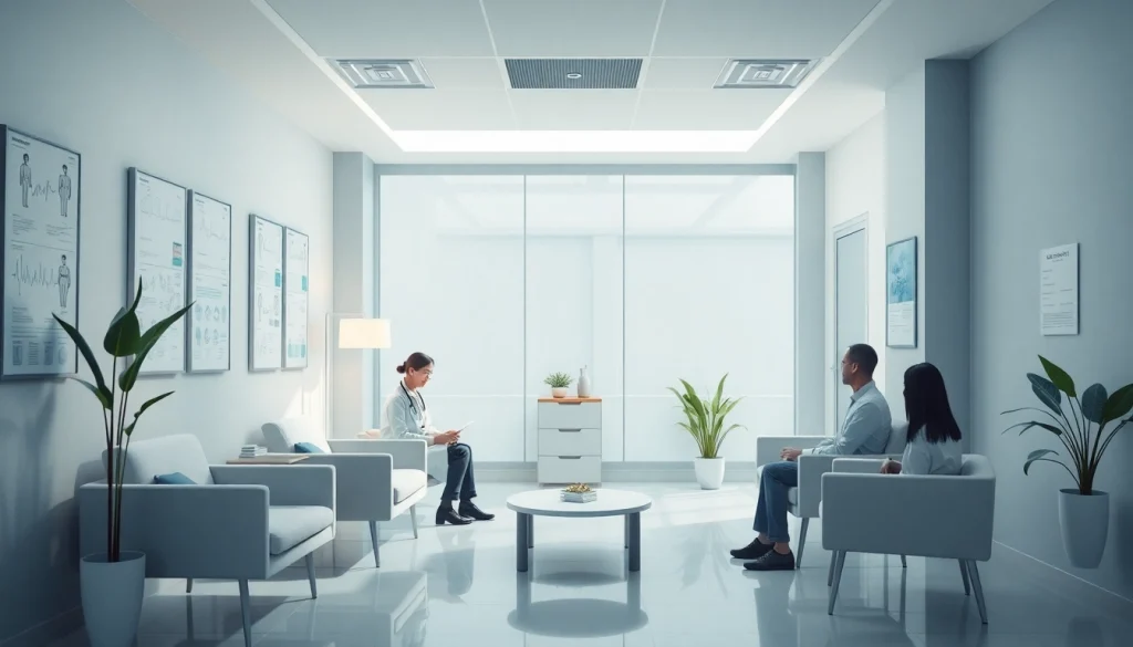 現代の医療クリニックでの包茎手術に関する相談シーン（おすすめ）