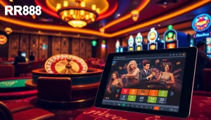 Experience thrilling gameplay with RR88's exciting casino elements and luxurious atmosphere.